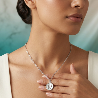 925 Sterling Silver Butterfly Mother of Pearl Pendant Necklace for Women | TOSHINI